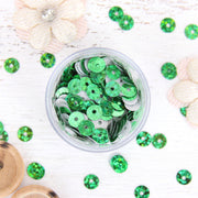 HotFix Loose Sequins - 6MM Green Hologram - Threadart.com