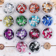 HotFix Loose Sequins - 4MM Green Hologram - Threadart.com