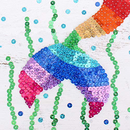 HotFix Loose Sequins - 4MM Green Hologram - Threadart.com