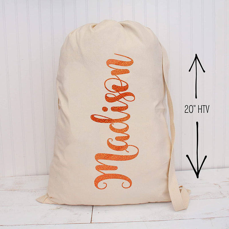 Holographic Orange 20" Heat Transfer Vinyl Film By The Yard - Threadart.com