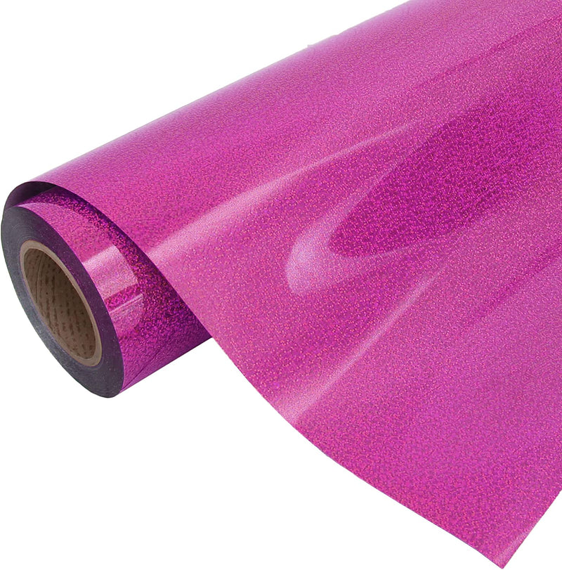 Holographic Pink 20" Heat Transfer Vinyl Film By The Yard - Threadart.com