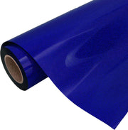 Holographic Royal Blue 20" Heat Transfer Vinyl Film By The Yard - Threadart.com