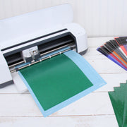 Green Glitter  Iron On Vinyl - Pack of Heat Transfer Sheets - Threadart.com