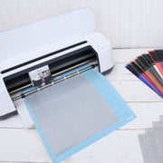 Silver Glitter  Iron On Vinyl - Pack of Heat Transfer Sheets - Threadart.com