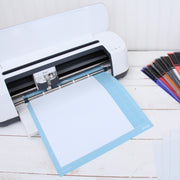 White Glitter  Iron On Vinyl - Pack of Heat Transfer Sheets - Threadart.com