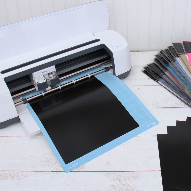 Black Iron On Vinyl - Heat Transfer Pack of  Sheets - Threadart.com