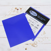 Royal Blue Iron On Vinyl - Heat Transfer Pack of  Sheets - Threadart.com