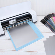 Silver Iron On Vinyl - Heat Transfer Pack of  Sheets - Threadart.com