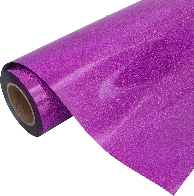 Holographic Violet 20" Heat Transfer Vinyl Film By The Yard - Threadart.com
