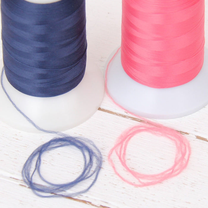 40 Colors of Wooly Nylon Thread Set - 1000 Meter Spools - Threadart.com