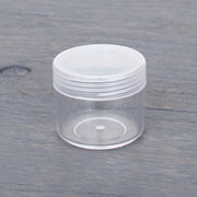 Round Clear Storage Bottle for Sequins & Rhinestones - 20G - Threadart.com