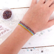 Pink Glass Seed Beads, Size 12, Round - Threadart.com