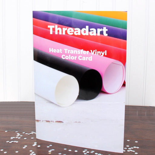 ThreadArt Heat Transfer Vinyl (HTV) Color Chart - Threadart.com