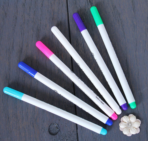 Set of Six Water Erasable Pens - Threadart.com