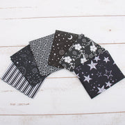 Six Fat Quarter Bundle - Black Color Builder Set - Threadart.com