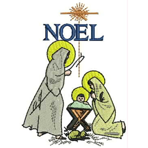 Machine Embroidery Designs - Christmas Religious - Threadart.com