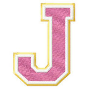 Varsity Font Letters Alphabet Two Colors- Machine Embroidery Designs - 3 Sizes, 8 Formats - Threadart.com