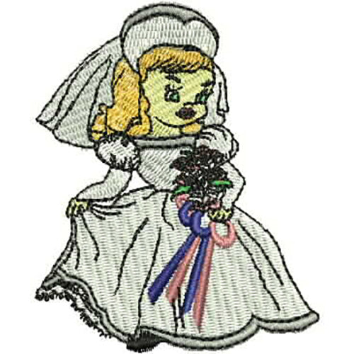 Machine Embroidery Designs - Calendar Dolls(1) - Threadart.com