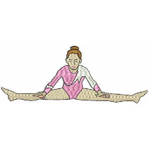 Machine Embroidery Designs - Gymnastics(1) - Threadart.com