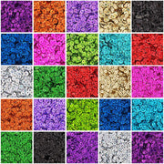 Loose Cup Hologram Sequins - 4mm - Orange - 5 Gross - Threadart.com