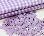 Loose Cup Pastel Sequins - 6mm - Pink - 5 Gross - Threadart.com