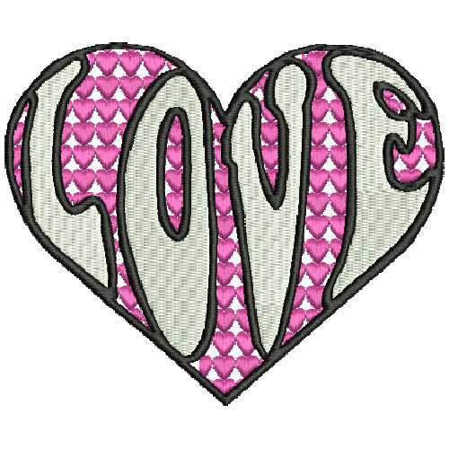 Machine Embroidery Designs - Hearts(1) - Threadart.com