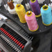 Black Embroidery Thread No. 102 - Large Polyester 5000 Meter Cone - Threadart.com