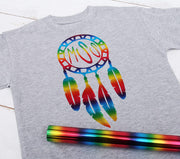 Charcoal Metallic Foil Heat Transfer Vinyl 20" Wide Sold By The Yard - Threadart.com
