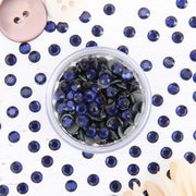 Hot Fix Rhinestones - SS30 - Montana - 144 stones - Threadart.com