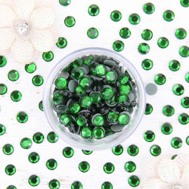 Hot Fix Rhinestones - SS30 - Olivine - 144 stones - Threadart.com