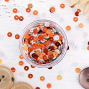 HotFix Loose Sequins - 4MM Orange Metallic - Threadart.com