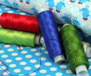 Perle (Pearl) Cotton Thread  - Size 8 - Lt. Green - 75 Yard Spools - Threadart.com
