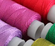 Perle (Pearl) Cotton Thread  - Size 8 - Lt. Green - 75 Yard Spools - Threadart.com