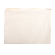 Personalized Canvas Zipper Pouch - Custom Name or Word - Threadart.com