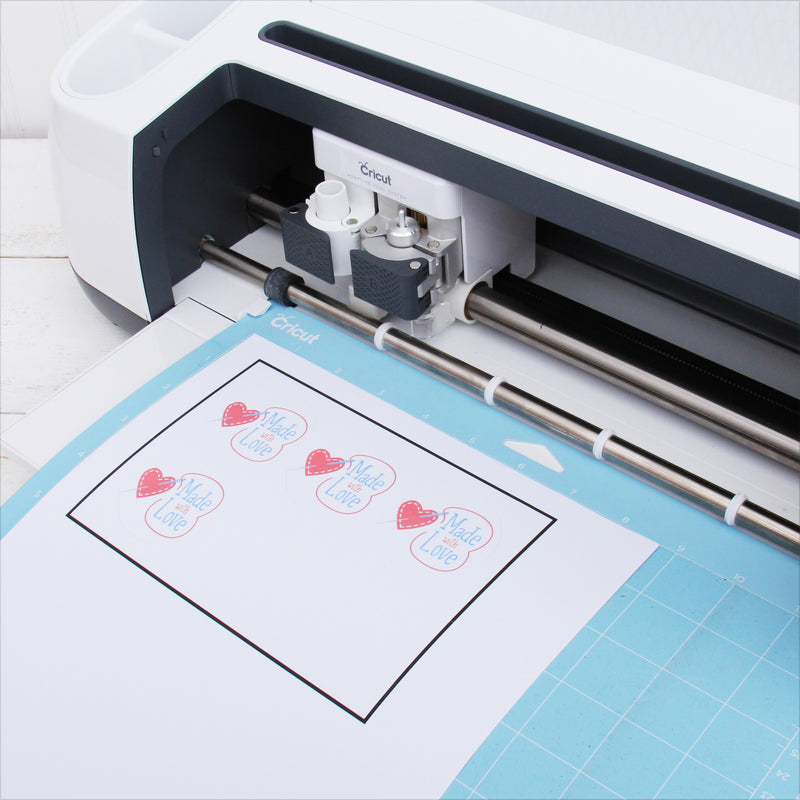 20 Sheets of Printable Sticker Vinyl - Inkjet or Laser Printer - Threadart.com