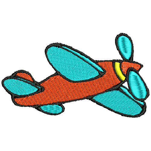 Machine Embroidery Designs - Toy Planes(1) - Threadart.com