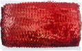 Stretch Sequin Roll - 1 1/2in - Red - 10 meters (11 yards) - Threadart.com