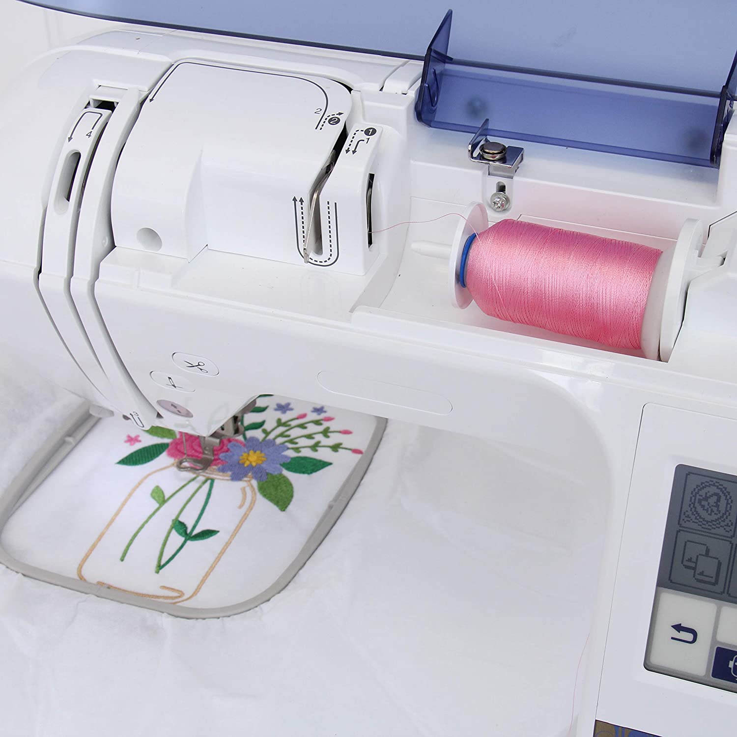 Machine Embroidery Thread - 220 Colors - Blush Pink - 1000 Meters