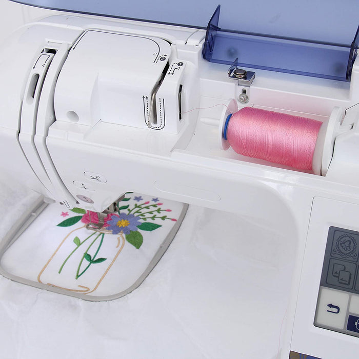 Polyester Embroidery Thread No. 245 - Paris Blue - 1000M - Threadart.com