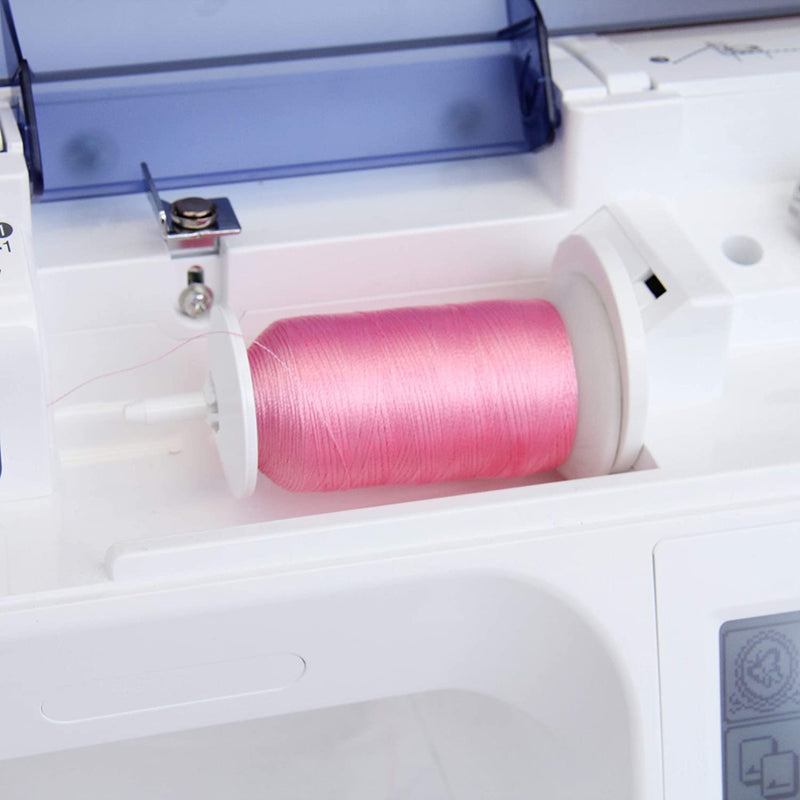 Polyester Embroidery Thread No. 136 - Bright Pink - 1000M - Threadart.com