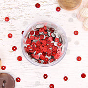 HotFix Loose Sequins - 4MM Red Hologram - Threadart.com