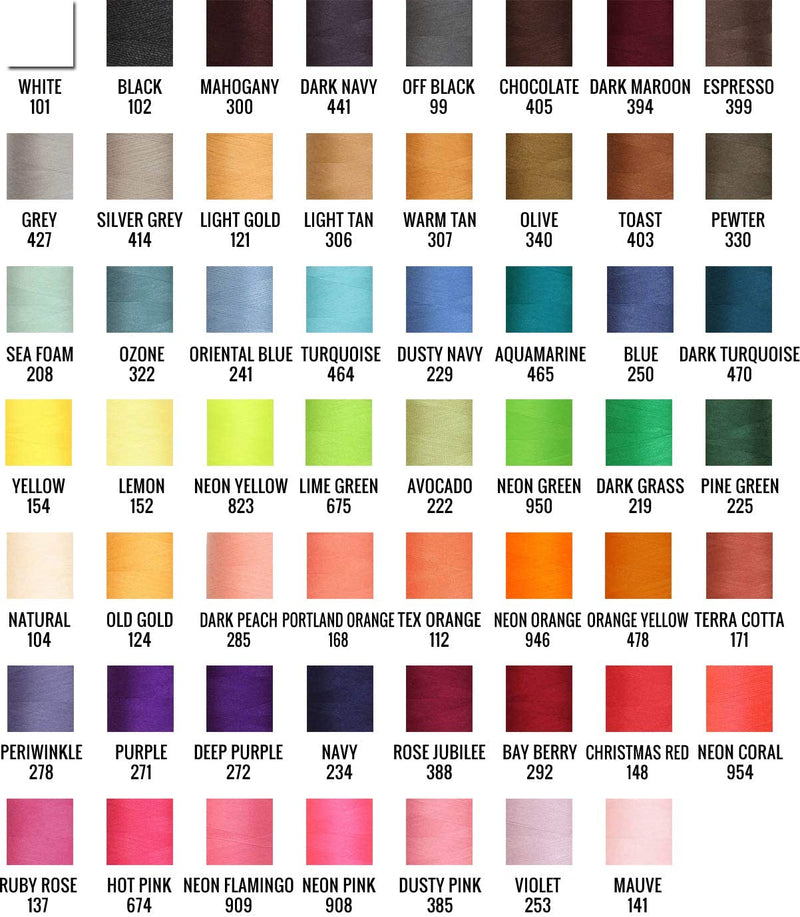 Polyester Serger Thread - Dk Peach 285 - 2750 Yards - Threadart.com