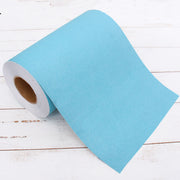 Teal Glitter Vinyl Peel and Stick Paper Self Adhesive 12" Wide - Threadart.com