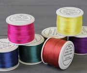 Silk Ribbon 4mm Navy x 10 Meters No. 590 - Threadart.com
