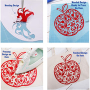 White Iron On Vinyl 20" HTV Heat Transfer By the Yard Roll - Threadart.com