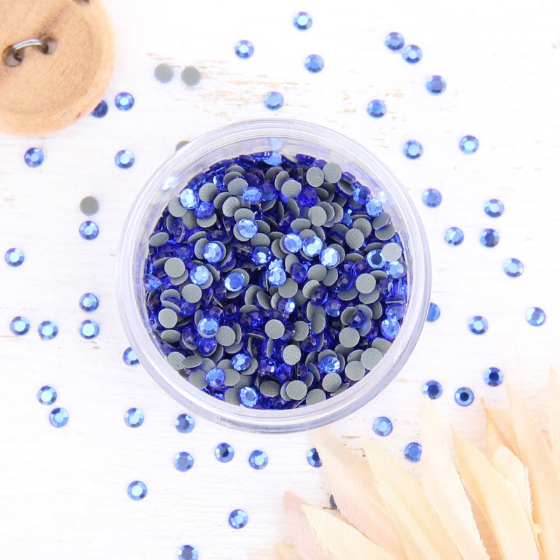 Hot Fix Rhinestones-SS16-Sapphire - 720 stones - Threadart.com