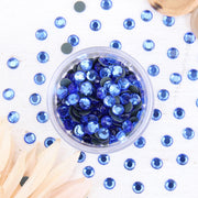 Hot Fix Rhinestones - SS30 - Sapphire - 144 stones - Threadart.com