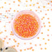 Orange Glass Seed Beads, Size 12, Round - Threadart.com