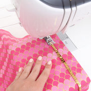 6MM Sequin String 80YD Roll - Black Faceted LZ - Threadart.com