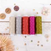 Pearl Cotton Thread Set Garden View 5 Colors - Threadart.com